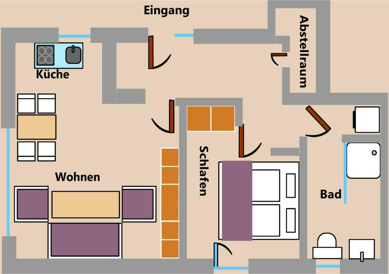Appartement Max Clausthal-Zellerfeld Kültér fotó
